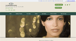 Desktop Screenshot of carydermatology.com